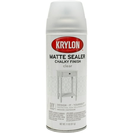 Chalky Finish Aerosol Spray Paint 12oz-Clear (Best Paint Finish For Furniture)