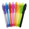 thumbnail image 6 of sunsanly 12Pcs Invisible Ink Pen with UV Light Party Favors Message Spy Pen Goodie Bag Stuffers Mystery Solving Pen, 6 of 8