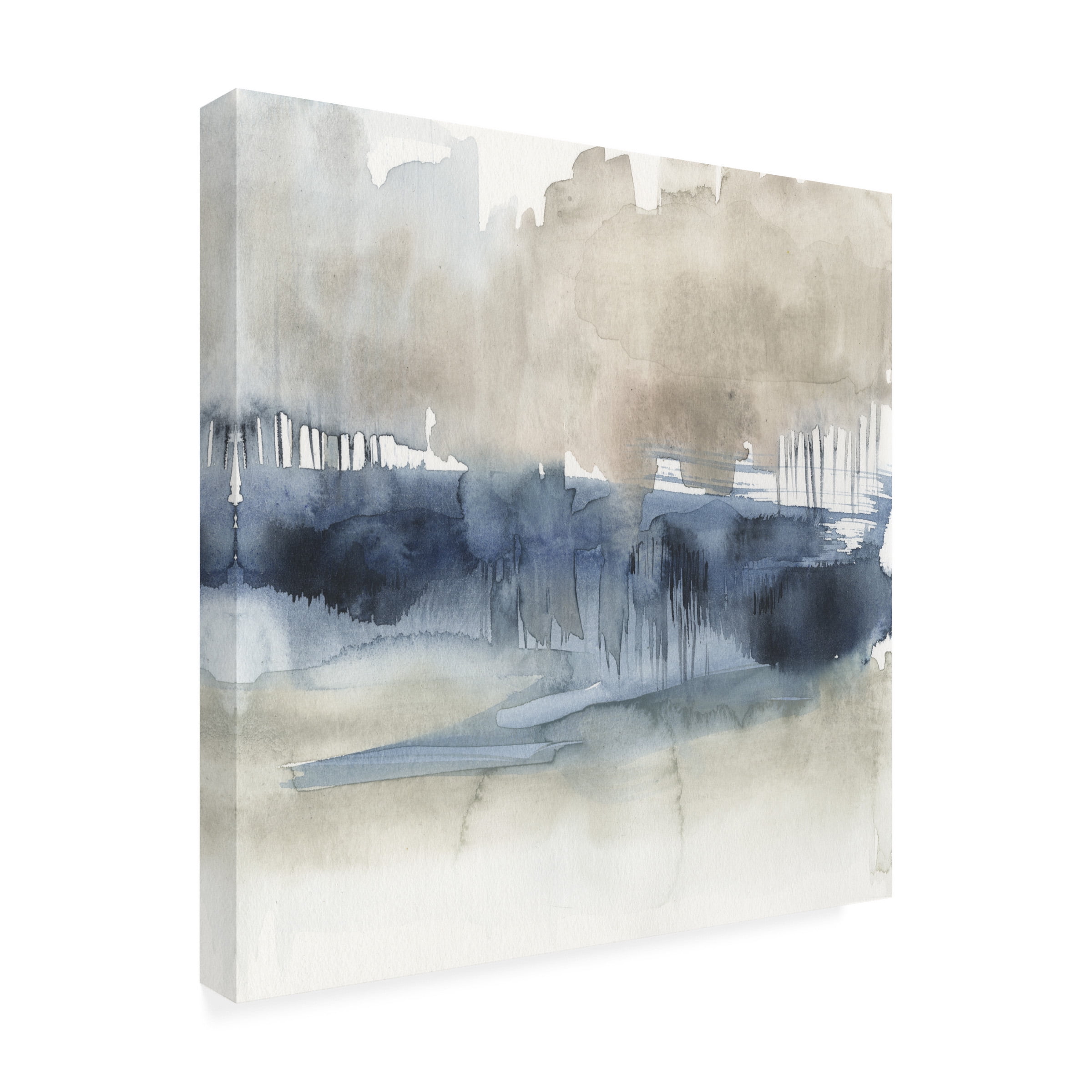 Jennifer Goldberger 'Fog on the Horizon I' Canvas Art
