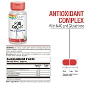 Solaray PQQ CoQ10 with NAC & Glutathione | Dominican Republic | Ubuy