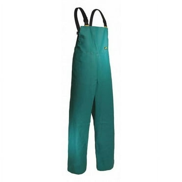 Onguard Chemtex Bib Overall,Green,L 7105000