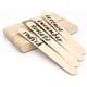 thumbnail image 1 of 100 Uds. Palitos de madera Natural DIY de 15cm, palitos artesanales de madera Natural, palitos de helado, etiquetas de plantas de madera, 1 of 4
