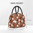 thumbnail image 2 of Rocae Various Pumpkins for Leakproof Lunch Box for Adults, Wide Opening Lunch Tote Bag, Reusable Lunch Cooler Bag, 2 of 6