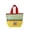 Yellow, variant on Candy Color Small Portable Tote Bag, Lightweight Candy Color Mesh Tote for Young Girls, Fits School Bag, Travel Kit, Easy to See Contents Inside