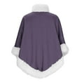 thumbnail image 5 of Cavosen Winter Shawl Fleece Elegant Wraps Solid Soft Thicken Warm Scarves Versatile Bridesmaid Wedding Fall Everyday Wear, 5 of 6