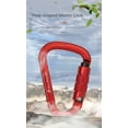thumbnail image 2 of Outdoor Rock Climbing Downhill D-type Buckle-红色, 2 of 4