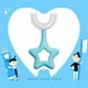 thumbnail image 3 of Niño Bebé Infantil Cepillo de dientes con cabezal de cepillo Lindo Fácil de agarrar de 2 a 6 años Azul Yuyangstore cepillo de dientes manual, 3 of 8