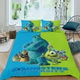 thumbnail image 2 of 3 Piece Bedding Set For Monster University Duvet Cover Sets Comforter Cover Set Cute Super Soft For Teens Kids Bedroom Gifts,1 Duvet Cover with 2 Pillowcases Twin, 2 of 6