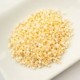 thumbnail image 2 of John Bead 25g Cylin Beads Cream AB 11/0 Glass Bugle Seed Beads for Jewelry Bracelets Necklaces Earrings Making Embroidery Home Decor, 2 of 4