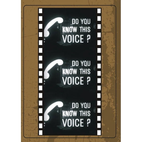 Do You Know This Voice? (DVD), Sinister Cinema, Mystery & Suspense