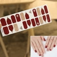 thumbnail image 4 of UDIYO 22Pcs Nail Sticker Fashion DIY Mini Self-Adhesive Shiny Manicure Decals for Salon, 4 of 7