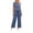 *Light Blue, variant on VBVC Women's 2 Piece Drawstring Tracksuit Set,Crew Neck Tank Top and Wide Leg Pants For Women, Ladies' Soft Lightweight Summer Loungewear with Pockets,Army Green,S-5XL