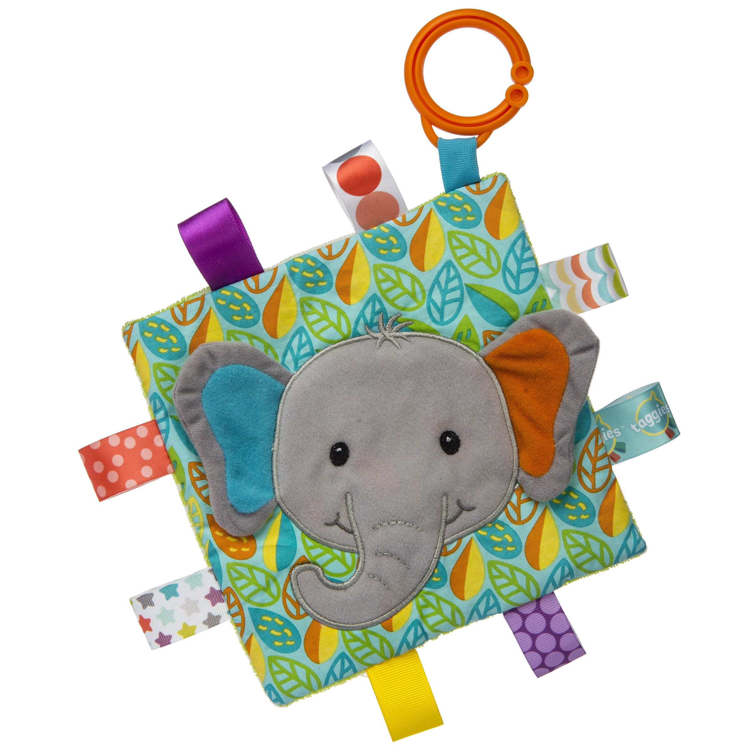 Taggies Crinkle Me Infant Toy, Little Leaf Elephant - Walmart.com - Walmart.com
