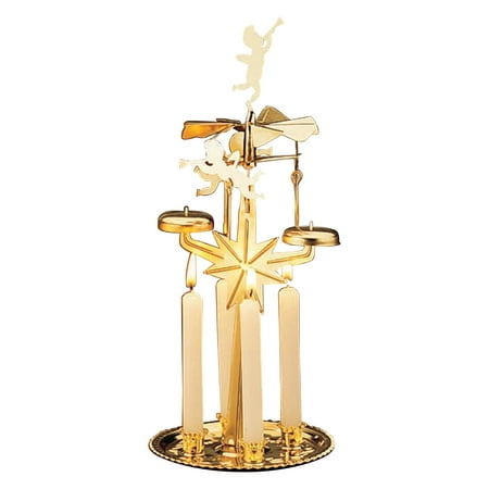 German Candle Carousel - Angel Abra Carousel and Candles