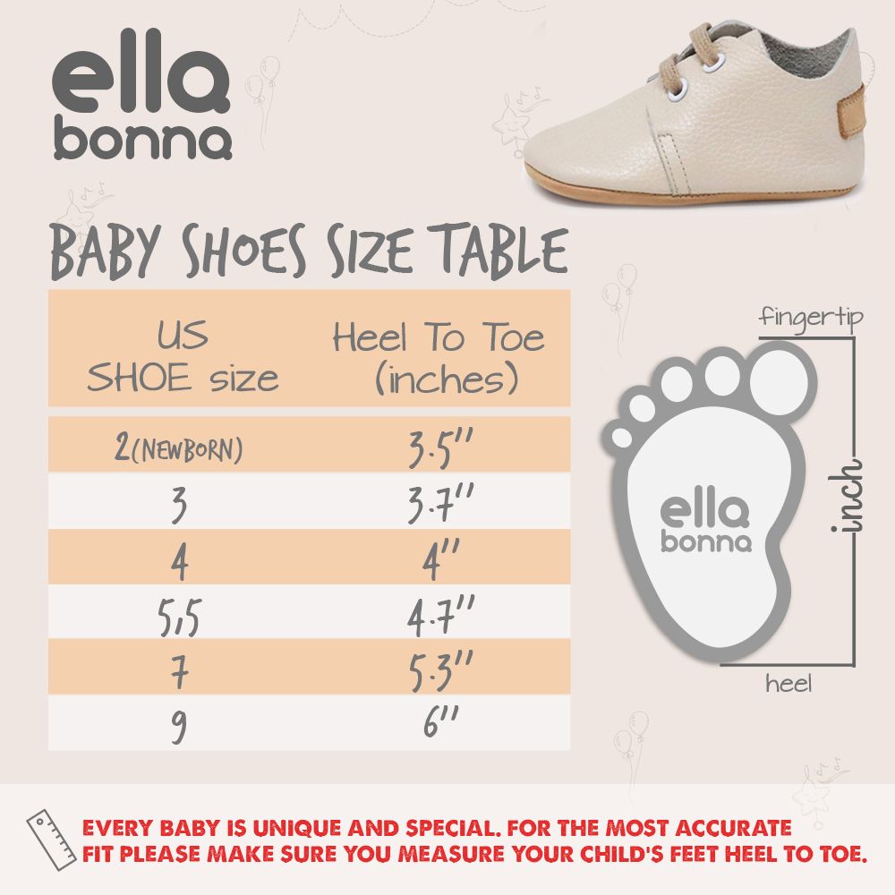 Ella Bonna Oxford Baby Boy Shoes Leather Baby Shoes Rubber Sole Toddler Girl Baby Walking Shoes Newborn Infant Mini Kids Crib Baby Moccasins White, US 1