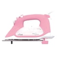 thumbnail image 1 of oliso TG1600 ProPlus - Plancha inteligente con elevación automática - Plancha de vapor de 1800 W para ropa, costura, acolchado y manualidades, suela de diamante de cerámica de flujo, rosa, 1 of 5