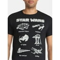 thumbnail image 4 of Mandalorian Star Wars Men's and Big Men's Graphic Tee with Short Sleeves, Sizes S-3XL, 4 of 5