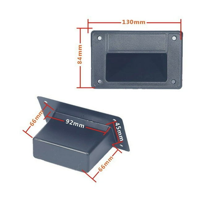 Mosiee Poignées Portables 2 Haut-Parleurs Poignée d'Armoire Audio Encastrée 20X15.7X5.7Cm Accessoires pour Instruments Électriques