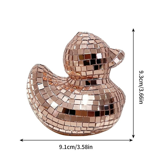 Decorations for Party, Mirror Glass Home Ornament Compact Sculpture for Themed Tree and Event Decor