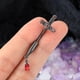thumbnail image 2 of Cm Crareesi Mania Dagger Belly Bar Gold Belly Button Bar For Women 316l Stainless Steel Belly Button Piercing 10mm Navel Piercing Jewellery Banmo, 2 of 5