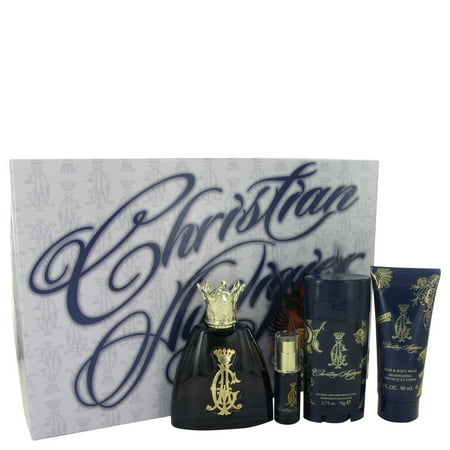 Gifts For Men Under 25 Christian Audigier - Gift Set -- 3.4 oz Eau De Toilette Spray + .25 oz MIN EDT + 3 oz Body Wash + 2.75 Deodorant Stick - Men ()