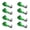 Green, variant on Mega Cargo Control 4 Inch x 5 Feet Roll Off Container Winch Strap with Flat Hook, for Cargo Securement, Construction, Hauling - WLL: 5,400 lbs. (Yellow; 2-Pack)