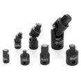 thumbnail image 3 of Performance Tool Universal Joint Socket W30937 1/4 Inch/3/8 Inch/1/2 Inch Drive; Black; Chrome Vanadium Steel; Set Of 7, 3 of 3