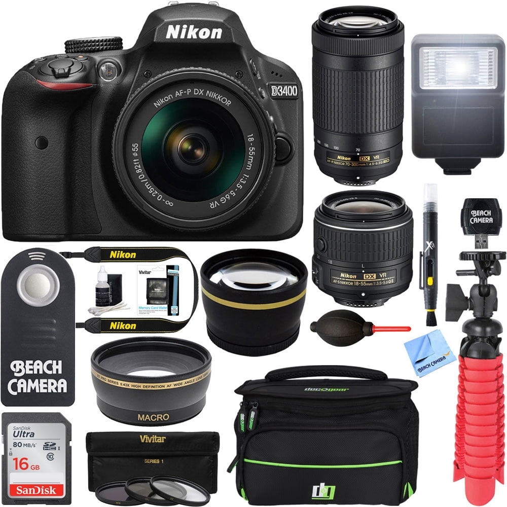 Nikon D3400 Dslr Camera W Af P Dx Nikkor 18 55mm F 3 5 5 6g Vr Lens Renewed Black Electronics Camera Photo Nikon D3400 Dslr Camera W Af P Dx Nikkor 18 55mm F 3 5 5 6g Vr Lens Renewed Black Electronics Camera Photo