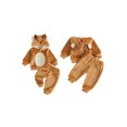 thumbnail image 2 of RUINIXCW Toddler Baby Boy Girl Christmas Outfit Kids Reindeer Costume Infant Baby Boy Girl Fall Winter Clothes Warm Fleece Antler Hoodie and Pants Set, 2 of 8