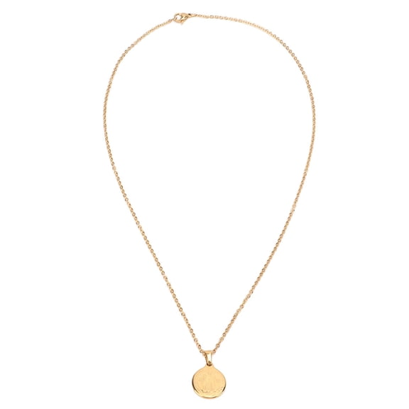 Saint Benedict Necklace Stainless Steel Medal Pendant Unique Religious Jewelry Madonna Gift for Men and Women