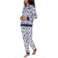 thumbnail image 2 of Wizarding World Womens 2-Piece Harry Potter Fleece Jogger Lounge Set (Blue, X-Large), 2 of 4