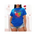 thumbnail image 2 of Playera Blusa De Frambuesa Raspberry Sweet & Tasty – Dulce Estilo que Te Hace Brillar Color Aqua Talla Extra Grande Marca Emil SaEs, 2 of 4