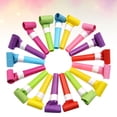 thumbnail image 4 of Miangastore Sifflets de Fête Design Roulant Couleurs Assorties 50Ensemble 2.4x0.4x0.4in, 4 of 8