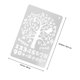 thumbnail image 2 of GOOHOCHY 20 plantillas de dibujo de letras multifunción, plantillas de plástico para letras y números, plantillas de impresión reutilizables (B5), 2 of 8