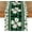 Green, variant on Green Clover Buffalo Plaid Shamrocks St.Patrick''s Day Table Runner, Seasonal Kitchen Dining Table Decoration for Indoor Home Party 13x72 Inch