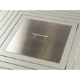 thumbnail image 6 of Wolfire 43inch Slat Aluminum Propane Gas Fire Pit Table with Wind Guard, 6 of 19