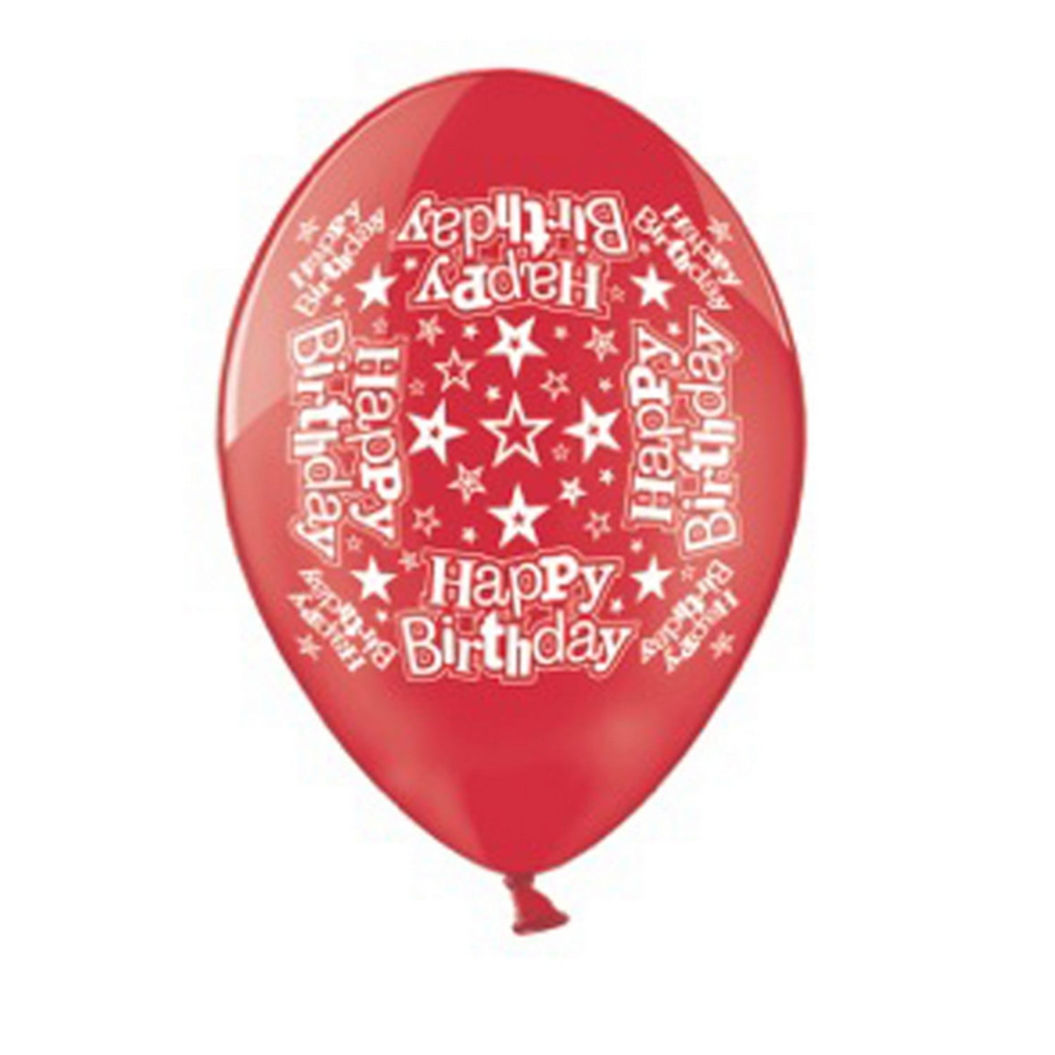 80th Anniversaire Heureux Parti Imprimé x10 Latex Ballons 11" Simon Elvin