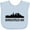Blue, variant on Inktastic Minneapolis Minnesota City Skyline Boys or Girls Baby Bib