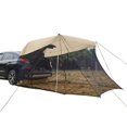 thumbnail image 1 of 1 tienda de campaña portátil, extensión de cola impermeable para SUV, camping, refugio solar al aire libre, mochilero anti UV, senderismo, antimosquit Beige Macarena Carpa de extensión trasera de coche, 1 of 8