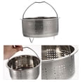 thumbnail image 2 of Multi-use Vegetable Steamer Stainless Steel Steaming Basket For Vegetable Dumpling, 2 of 5
