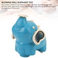 thumbnail image 5 of Nieyigj Interactive Elephant Blowing Ball Toy with Spray Fog, Music and Lights, Battery Powered Tummy Time Baby Toy, Blue, 5 of 9