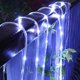 thumbnail image 5 of Luces LED de cuerda de 20 m y 200 LED de bajo voltaje para exteriores, impermeables, con enchufe para iluminación de terraza, patio, piscina, paisaje navideño, 5 of 5