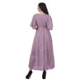 thumbnail image 3 of Moomaya Robe d'Été en Coton Imprimé pour Femmes Grande Taille, 3 of 4