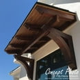 thumbnail image 2 of Ekena Millwork 3 1/2"W x 18"D x 18"H Balboa Craftsman Smooth Bracket, Douglas Fir, 2 of 37