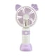thumbnail image 1 of Mini ventilador de mano portátil, ventilador con pilas recargable USB con base MFZFUKR BST3028202-4, 1 of 6