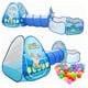 thumbnail image 2 of 3 In 1 Playpen For Children Baby Playground Foldable Baby Playpen Children's Tent With Tunnel Ocean Ball Pool Baby Park heqiyong LED, 2 of 2