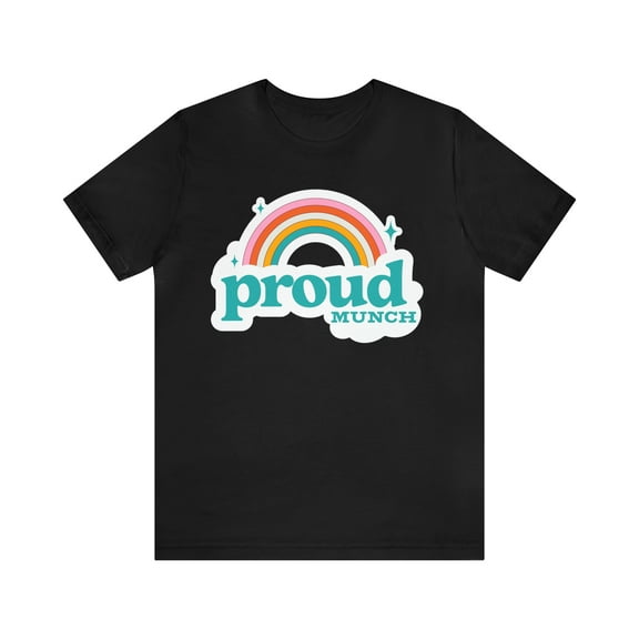 Proud Munch T-Shirt Men Women Pride T-Shirt