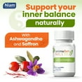thumbnail image 3 of Ashwagandha KSM-66 & Saffron Supplement | Stress Relief, Mood & Emotional Balance | Vitamin B & Magnesium | Natural Pills for Mental Relaxation | 30 Capsules | AnimaFort Multi, 3 of 8
