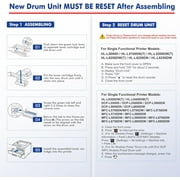 820 Drum Unit Compatible for Brother DR820 DR-820 DR 820 HL-L6200DW MFC-L5850DW MFC-L5900DW MFC-L6700DW MFC-L5800DW HLL6200DW HL-L5200DW HLL5100DN Printer (Black, 4-Pack)