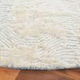thumbnail image 3 of SAFAVIEH Glamour Tashi Abstract Area Rug, Blue/Ivory, 6' x 6' Round, 3 of 8